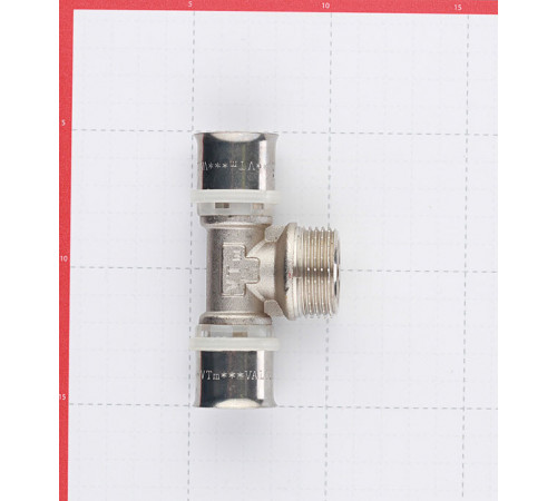 Тройник VALTEC (VTm.233.N.260626) 26(пресс) х 1 НР(ш) х 26(пресс) Тройник VALTEC (VTm.233.N.260626) 26(пресс) х 1 НР(ш) х 26(пресс)