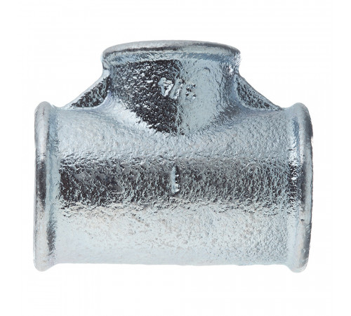 Тройник переходный Gebo Platinum (130-26V) 1 ВР(г) х 3/4 ВР(г) х 1 ВР(г) чугунный оцинкованный