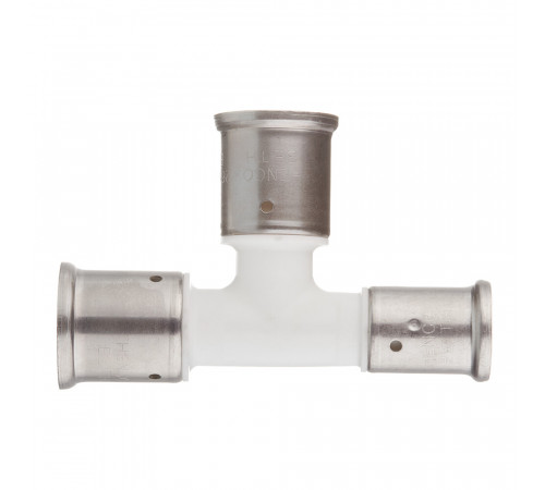 Тройник Henco (11PKW-262620) 26(пресс) х 26(пресс) х 20(пресс) PVDF белый Тройник Henco (11PKW-262620) 26(пресс) х 26(пресс) х 20(пресс) PVDF белый