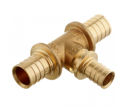 Тройник Stout 32 х 25 х 32 мм латунный (SFA-0014-322532) Тройник Stout 32 х 25 х 32 мм латунный (SFA-0014-322532)