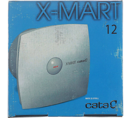 Вентилятор осевой Cata X-Mart 12 170х170 мм d120 мм слоновая кость