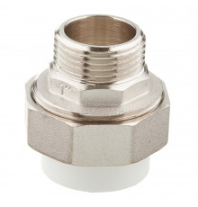 Муфта полипропиленовая Valtec разъемная (американка) 32 мм х 1 НР(ш) (VTp.761.0.03206)