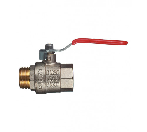 Кран шаровой латунный Valtec Base 3/4 ВР(г) х 3/4 НР(ш) ручка прямой (VT.215.N.05) Кран шаровой латунный Valtec Base 3/4 ВР(г) х 3/4 НР(ш) ручка прямой (VT.215.N.05)