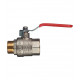 Кран шаровой латунный Valtec Base 3/4 ВР(г) х 3/4 НР(ш) ручка прямой (VT.215.N.05)