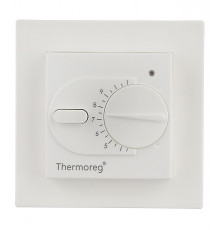 Терморегулятор механический для теплого пола Thermoreg TI-200dis белый