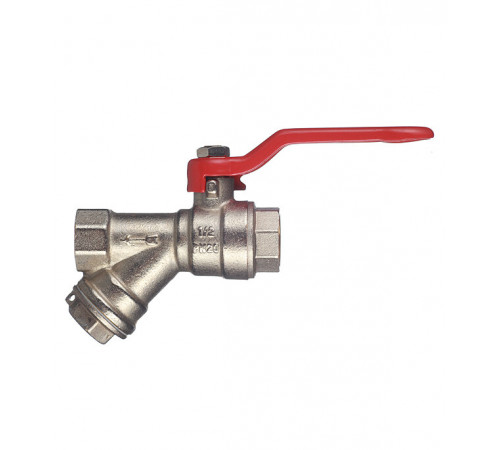 Кран шаровой латунный Valtec 1/2 ВР(г) х 1/2 ВР(г) ручка с фильтром прямой (VT.292.N.04) Кран шаровой латунный Valtec 1/2 ВР(г) х 1/2 ВР(г) ручка с фильтром прямой (VT.292.N.04)
