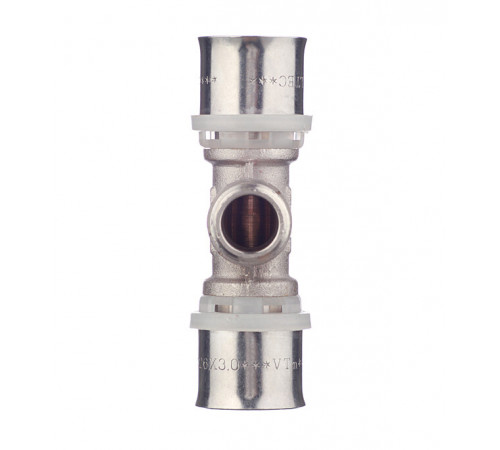 Тройник VALTEC (VTm.233.N.260426) 26(пресс) х 1/2 НР(ш) х 26(пресс) Тройник VALTEC (VTm.233.N.260426) 26(пресс) х 1/2 НР(ш) х 26(пресс)