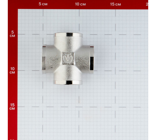 Крестовина Valtec 1 ВР(г) х 1 ВР(г) х 1 ВР(г) х 1 ВР(г) латунная (VTr.760.N.0006) Крестовина Valtec 1 ВР(г) х 1 ВР(г) х 1 ВР(г) х 1 ВР(г) латунная (VTr.760.N.0006)