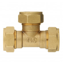 Тройник Stahlmann IWS EasyFix 15 х 15 х 15 мм для гофрированных труб