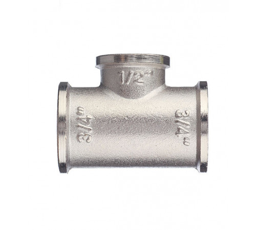 Тройник переходной Valtec 3/4 ВР(г) х 1/2 ВР(г) х 3/4 ВР(г) латунный (VTr.750.N.0504) Тройник переходной Valtec 3/4 ВР(г) х 1/2 ВР(г) х 3/4 ВР(г) латунный (VTr.750.N.0504)