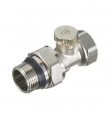 Клапан запорный Arrowhead Element 3/4 НР(ш) х 3/4 ВР(г) для радиатора (215033)