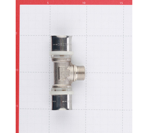 Тройник VALTEC (VTm.233.N.260426) 26(пресс) х 1/2 НР(ш) х 26(пресс) Тройник VALTEC (VTm.233.N.260426) 26(пресс) х 1/2 НР(ш) х 26(пресс)