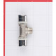 Тройник VALTEC (VTm.233.N.260426) 26(пресс) х 1/2 НР(ш) х 26(пресс)