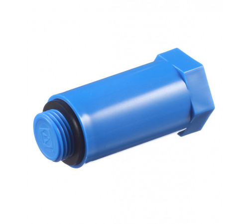 Заглушка полипропиленовая Valtec 1/2 НР(ш) красная/синяя (2 шт.) (VTp.792.M.04)
