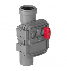Клапан обратный Pro Aqua Comfort d50 мм пластиковый для внутренней канализации