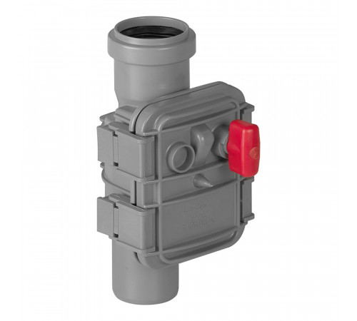Клапан обратный Pro Aqua Comfort d50 мм пластиковый для внутренней канализации Клапан обратный Pro Aqua Comfort d50 мм пластиковый для внутренней канализации