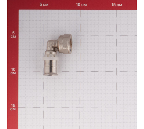 Угол VALTEC (VTm.252.N.001604) 16(пресс) х 1/2 ВР(г) Угол VALTEC (VTm.252.N.001604) 16(пресс) х 1/2 ВР(г)