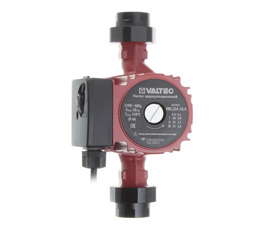 Циркуляционный насос для систем отопления Valtec RS 25/4-180 DN25 подъем 4 м 180 мм с гайками (VRS.254.18.0)