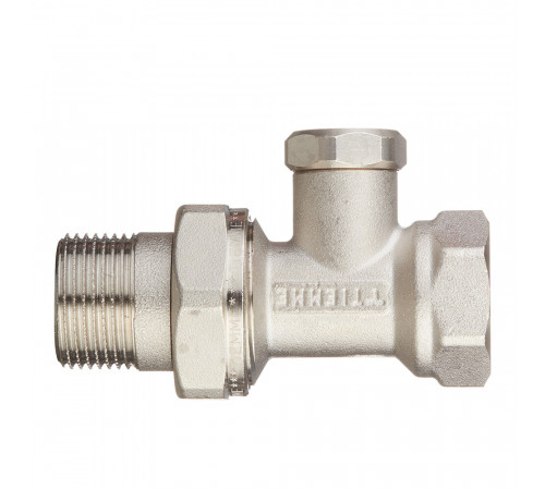 Клапан запорный Tiemme 3/4 НР(ш) х 3/4 ВР(г) для радиатора (3230014 / 3235N0505EC)