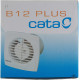 Вентилятор осевой Cata B-12 Plus 170х170 мм d120 мм слоновая кость