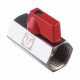 Кран шаровой латунный Valtec 1/2 ВР(г) х 1/2 ВР(г) мини прямой (VT.330.N.04)