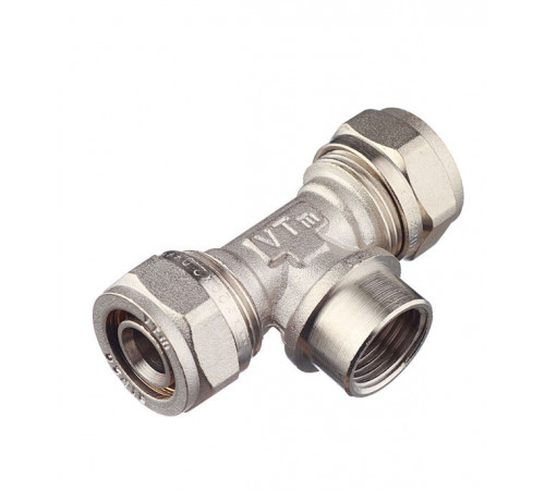 Тройник VALTEC (VTm.332.N.200420) 20 обж(ц) х 1/2 ВР(г) х 20 обж(ц) Тройник VALTEC (VTm.332.N.200420) 20 обж(ц) х 1/2 ВР(г) х 20 обж(ц)
