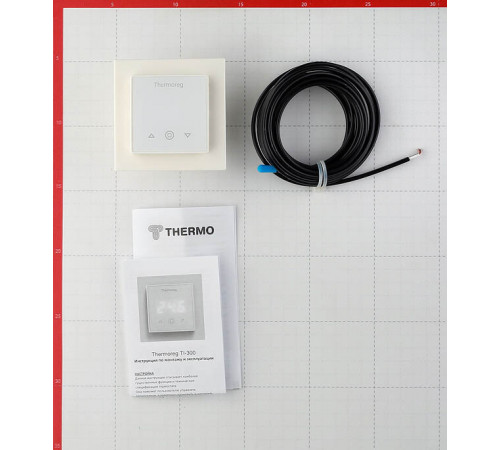 Терморегулятор цифровой для теплого пола Thermoreg TI 300 белый Терморегулятор цифровой для теплого пола Thermoreg TI 300 белый