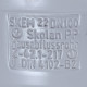Труба канализационная Ostendorf SKEM d110х1000 мм пластиковая шумопоглощающая для внутренней канализации (335040)