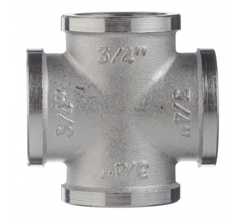 Крестовина Valtec 3/4 ВР(г) х 3/4 ВР(г) х 3/4 ВР(г) х 3/4 ВР(г) латунная (VTr.760.N.0005) Крестовина Valtec 3/4 ВР(г) х 3/4 ВР(г) х 3/4 ВР(г) х 3/4 ВР(г) латунная (VTr.760.N.0005)