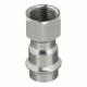 Соединитель Valtec (VTi.902.I.001804) 18 мм х 1/2 ВР(г) нержавеющая сталь