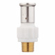 Муфта Henco (17PKW-2004) 20(пресс) х 1/2 НР(ш) PVDF белая