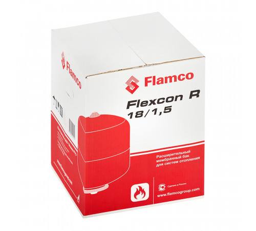 Бак расширительный Flamco Flexcon R 8/1,5 закрытого типа 6 бар 8 л (FL 16010 RU) Бак расширительный Flamco Flexcon R 8/1,5 закрытого типа 6 бар 8 л (FL 16010 RU)
