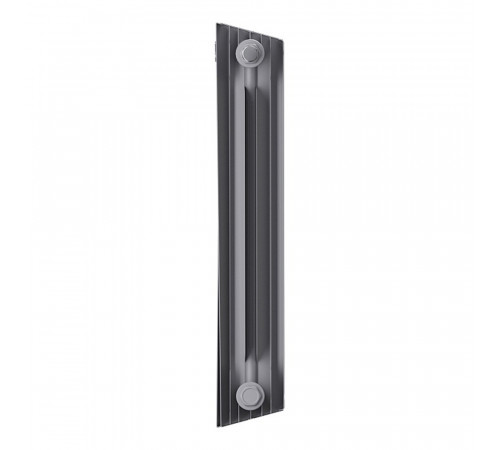Радиатор биметаллический Royal Thermo Piano Forte 500 мм 4 секции 1' боковое подключение 591х320 мм серый Радиатор биметаллический Royal Thermo Piano Forte 500 мм 4 секции 1' боковое подключение 591х320 мм серый