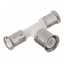Тройник Henco (12PKW-202620) 20(пресс) х 26(пресс) х 20(пресс) PVDF белый