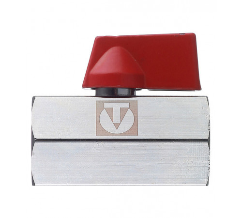 Кран шаровой латунный Valtec 1/2 ВР(г) х 1/2 ВР(г) мини прямой (VT.330.N.04)