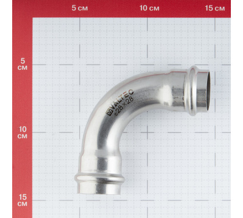 Угол VALTEC (VTi.951.I.002828) 90° 28 мм ВВ нержавеющая сталь Угол VALTEC (VTi.951.I.002828) 90° 28 мм ВВ нержавеющая сталь