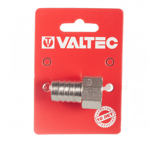 Штуцер Valtec для присоединения шланга 1/2 ВР(г) х 18 мм латунный (VTr.654.N.0418) Штуцер Valtec для присоединения шланга 1/2 ВР(г) х 18 мм латунный (VTr.654.N.0418)