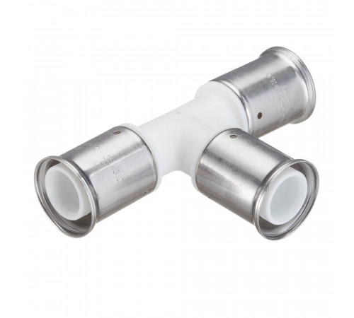 Тройник Henco (9PKW-323232) 32(пресс) х 32(пресс) х 32(пресс) белый PVDF Тройник Henco (9PKW-323232) 32(пресс) х 32(пресс) х 32(пресс) белый PVDF