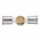 Тройник Henco (13PKW-320632) 32(пресс) х 1 ВР(г) х 32(пресс) белый PVDF