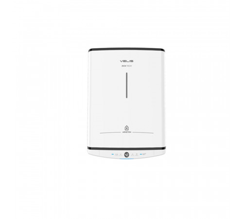 Водонагреватель накопительный Ariston Velis TECH INOX PW ABSE электрический 50 л 2,5 кВт плоский универсальный Водонагреватель накопительный Ariston Velis TECH INOX PW ABSE электрический 50 л 2,5 кВт плоский универсальный