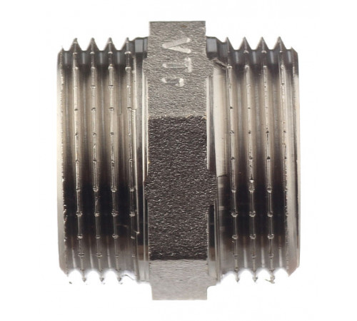 Ниппель Valtec 1 НР(ш) х 1 НР(ш) латунный (VTr.582.N.0006) Ниппель Valtec 1 НР(ш) х 1 НР(ш) латунный (VTr.582.N.0006)