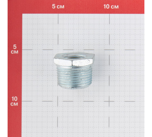 Футорка Gebo Platinum (241-25V) 1 НР(ш) х 1/2 ВР(г) чугунная оцинкованная Футорка Gebo Platinum (241-25V) 1 НР(ш) х 1/2 ВР(г) чугунная оцинкованная