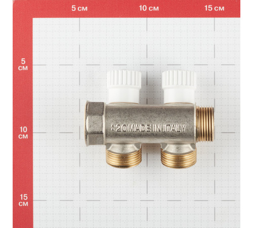 Коллектор Stout 3/4 ВР(г) х 2 выхода 3/4(ЕК) х 3/4 НР(ш) регулирующий (SMB 6851 343402) Коллектор Stout 3/4 ВР(г) х 2 выхода 3/4(ЕК) х 3/4 НР(ш) регулирующий (SMB 6851 343402)