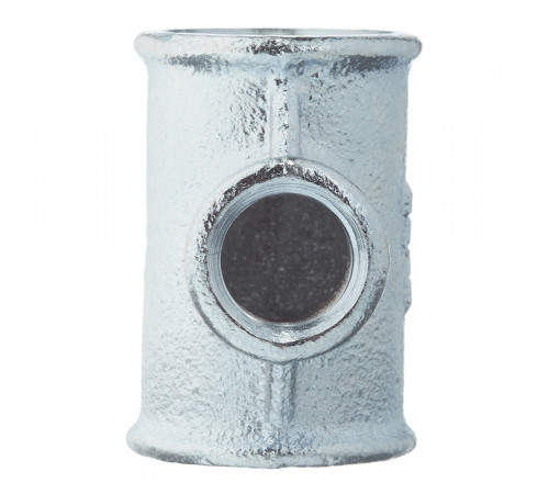 Тройник переходный Gebo Platinum (130-25V) 1 ВР(г) х 1/2 ВР(г) х 1 ВР(г) чугунный оцинкованный