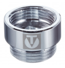 Удлинитель Valtec 15 мм х 1 ВР(г) х 1 НР(ш) хром латунный (VTr.198.C.0615)