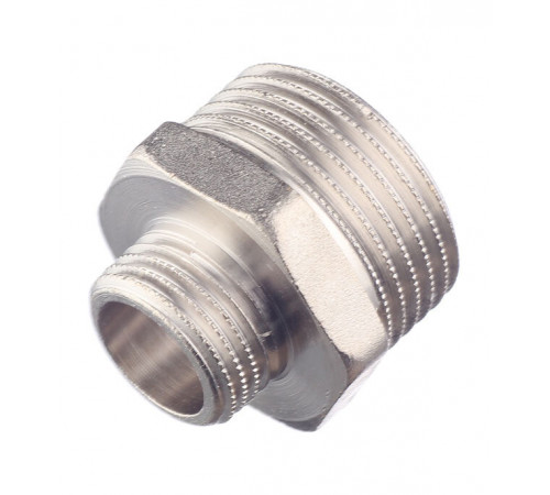 Ниппель переходной Stout 1 НР(ш) х 1/2 НР(ш) латунный (SFT-0004-000112) Ниппель переходной Stout 1 НР(ш) х 1/2 НР(ш) латунный (SFT-0004-000112)
