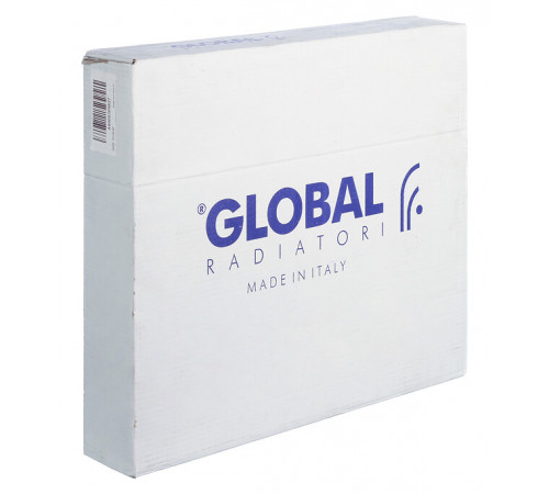 Радиатор биметаллический Global Style Plus 500 мм 6 секций 1' боковое подключение белый