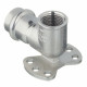 Водорозетка Valtec (VTi.954.I.002204) 22 мм х 1/2 ВР(г) нержавеющая сталь