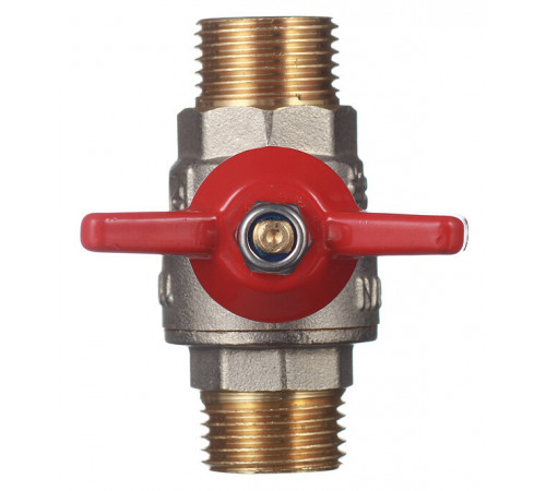 Кран шаровой латунный Valtec Base 1/2 НР(ш) х 1/2 НР(ш) бабочка прямой (VT.219.N.04) Кран шаровой латунный Valtec Base 1/2 НР(ш) х 1/2 НР(ш) бабочка прямой (VT.219.N.04)