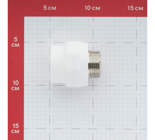 Муфта полипропиленовая Valtec 32 мм х 1 НР(ш) (VTp.701.0.03206)